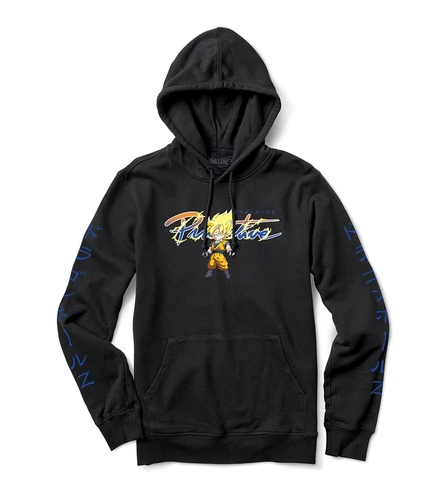 Primitive x Dragon Ball Z Boys Nuevo Super Saiyan Goku Black Hoodie - tuttostyle4u