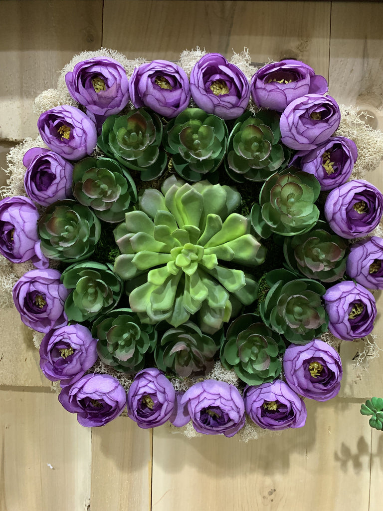 Wall succulents Circle - tuttostyle4u