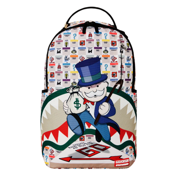 SPRAYGROUND MONOPOLY GOTTA GO DLXSR BACKPACK