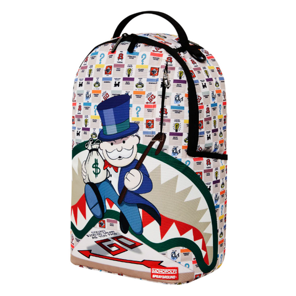 SPRAYGROUND MONOPOLY GOTTA GO DLXSR BACKPACK