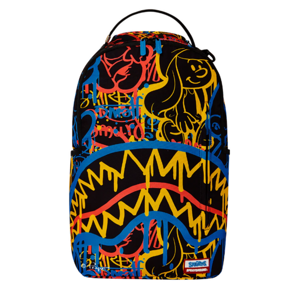 Sprayground SMURFS NEON DRIP DLXSR BACKPACK
