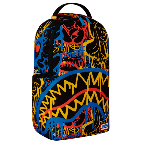 Sprayground SMURFS NEON DRIP DLXSR BACKPACK