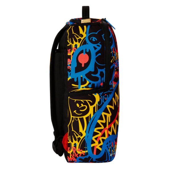 Sprayground SMURFS NEON DRIP DLXSR BACKPACK