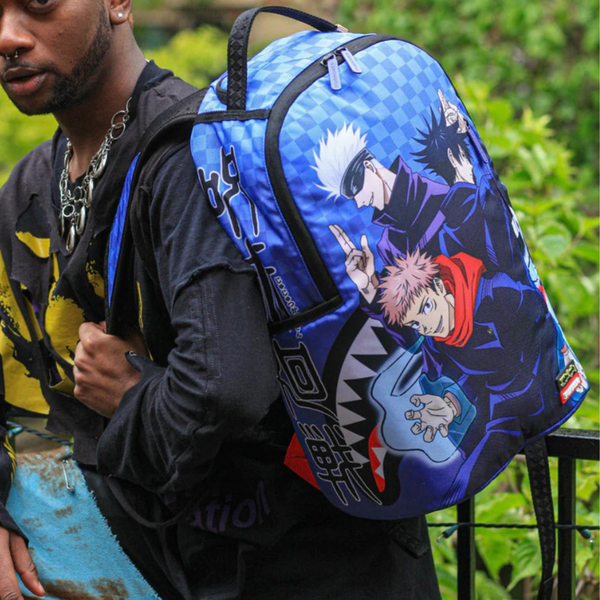 Sprayground Jujutsu Kaisen Ready Up School Backpack Limited Edition - tuttostyle4u