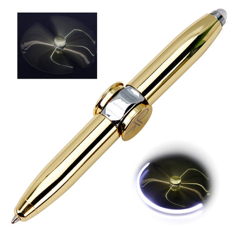Focused Lens Fidget Spinner Pens with LED Light for Stress and Anxiety Relief - tuttostyle4u