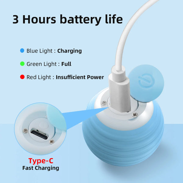 Electric Cat Ball Toys - tuttostyle4u