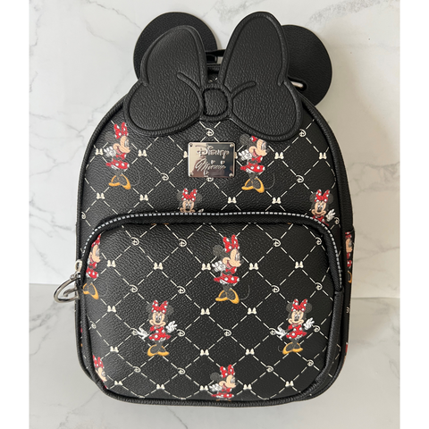 Disney Minnie Mouse Minnie Ears and Bow Backpack - tuttostyle4u