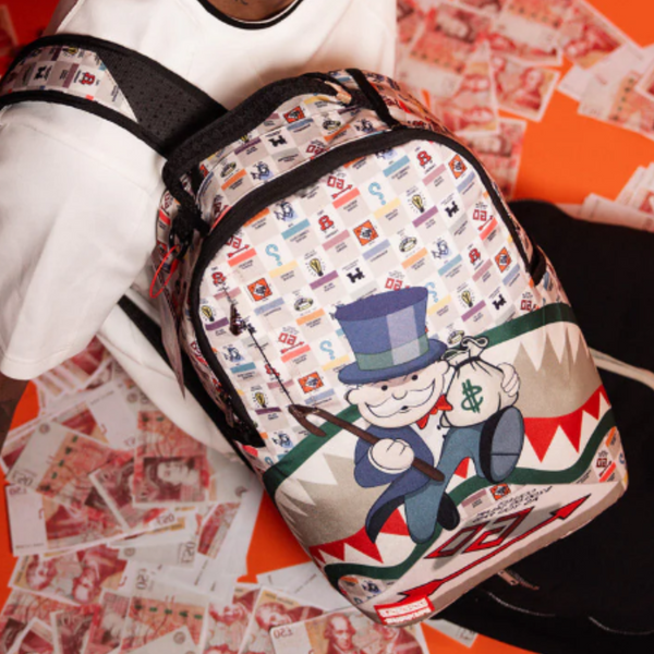 SPRAYGROUND MONOPOLY GOTTA GO DLXSR BACKPACK