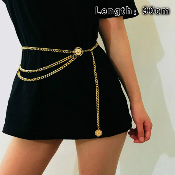 Chain Waist Belts - tuttostyle4u