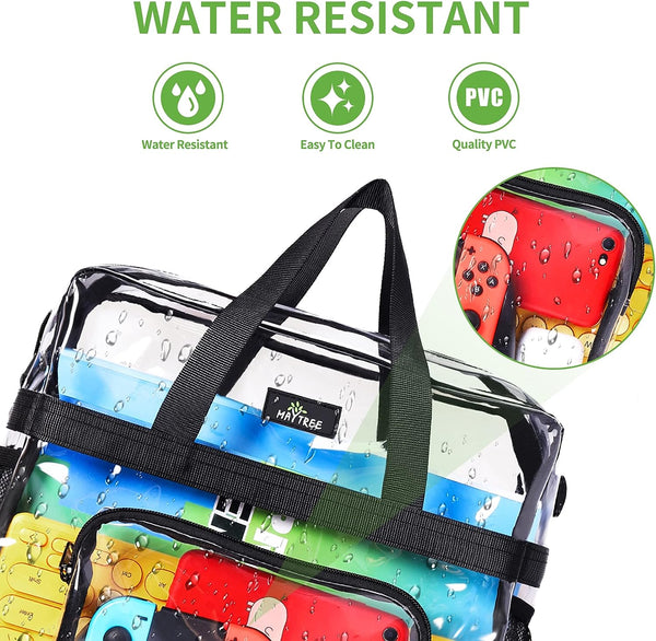 Transparent Waterproof PVC Tote Bag - tuttostyle4u