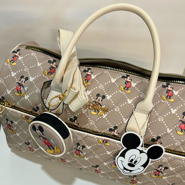Disney Mickey Mouse Weekender/Duffle/Overnight Travel Bag - tuttostyle4u