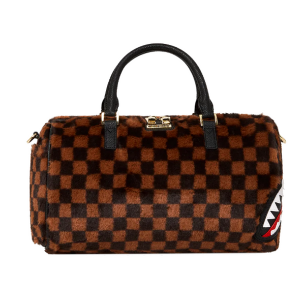 Sprayground Furrr Sharks in Paris Mini Duffle - tuttostyle4u