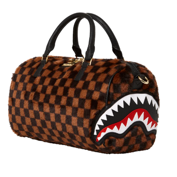 Sprayground Furrr Sharks in Paris Mini Duffle - tuttostyle4u