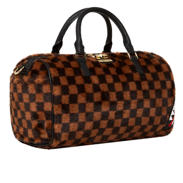 Sprayground Furrr Sharks in Paris Mini Duffle - tuttostyle4u