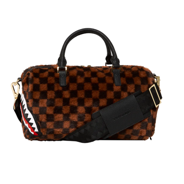 Sprayground Furrr Sharks in Paris Mini Duffle - tuttostyle4u