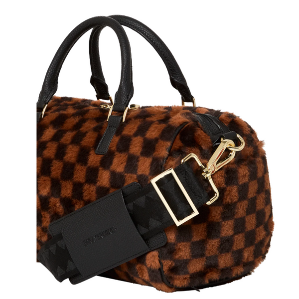 Sprayground Furrr Sharks in Paris Mini Duffle - tuttostyle4u