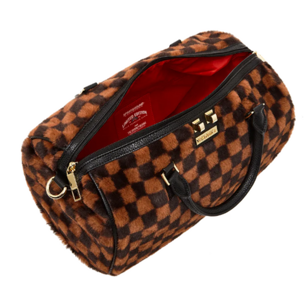 Sprayground Furrr Sharks in Paris Mini Duffle - tuttostyle4u