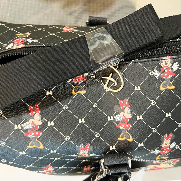 Disney Minnie Mouse Duffel Weekender Travel Bag with Minnie Ears Coin Purse - tuttostyle4u