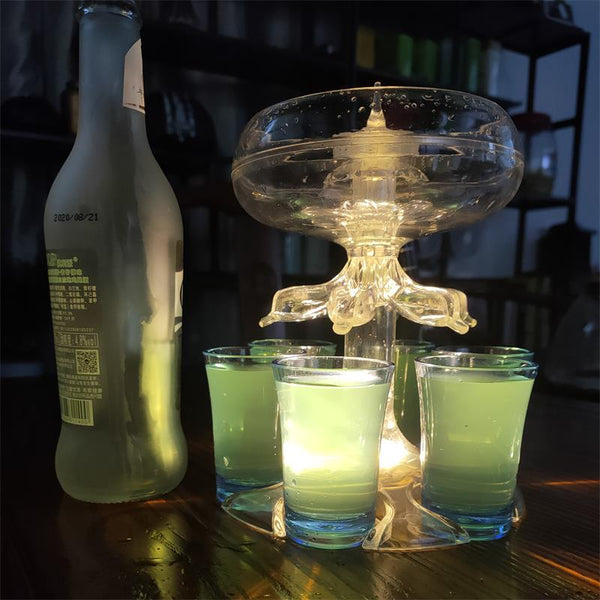6 Shot Glass Dispenser Holder - tuttostyle4u