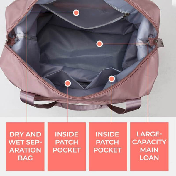Large Capacity Folding Travel Bags Waterproof - tuttostyle4u