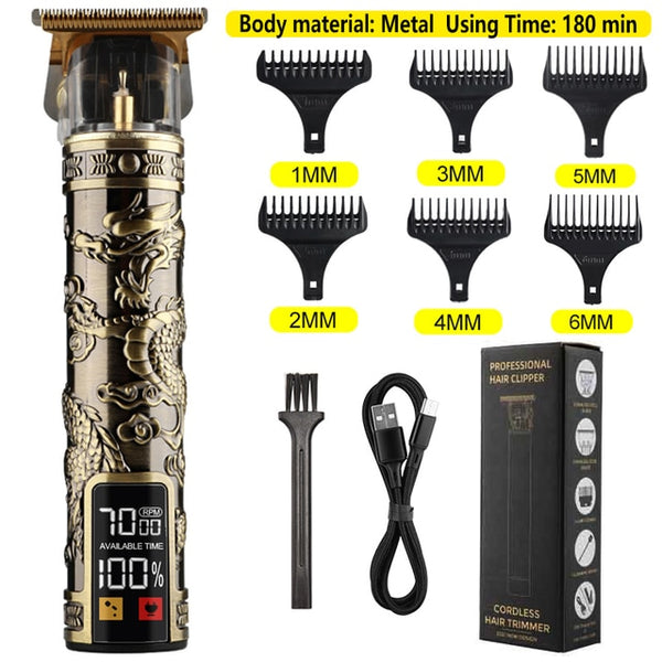 Rechargeable Clipper Men's Trimmer - tuttostyle4u