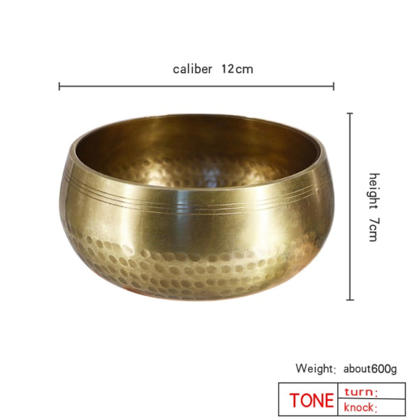 Handmade Yoga Meditation Sound Bowl - tuttostyle4u