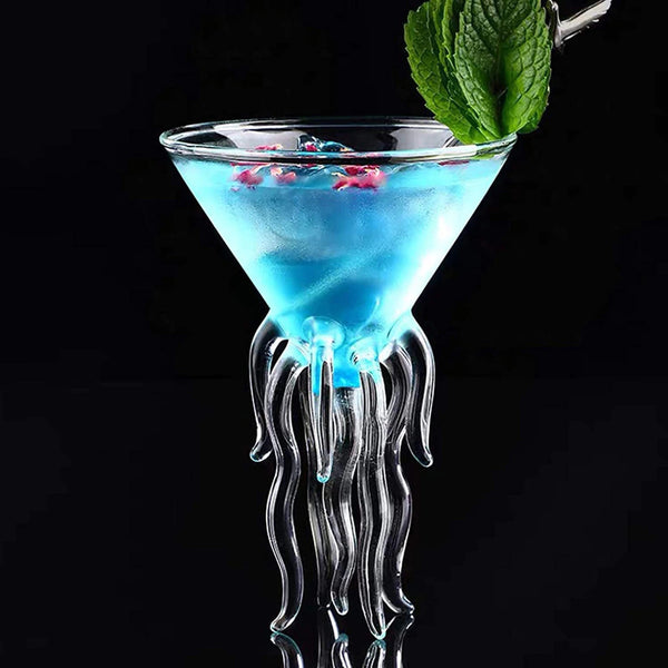 Octopus Cocktail Glass - tuttostyle4u