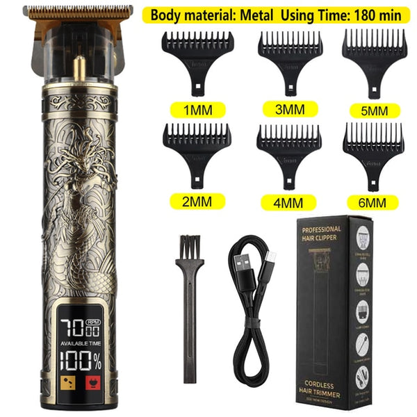 Rechargeable Clipper Men's Trimmer - tuttostyle4u
