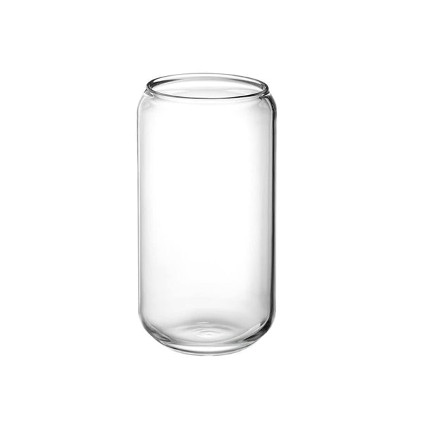 500ml Glass Cup With Lid and Straw - tuttostyle4u