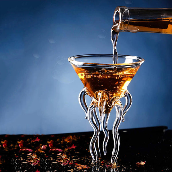 Octopus Cocktail Glass - tuttostyle4u