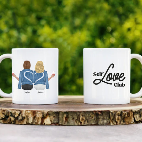 Personalized Mug 11oz best friends - tuttostyle4u