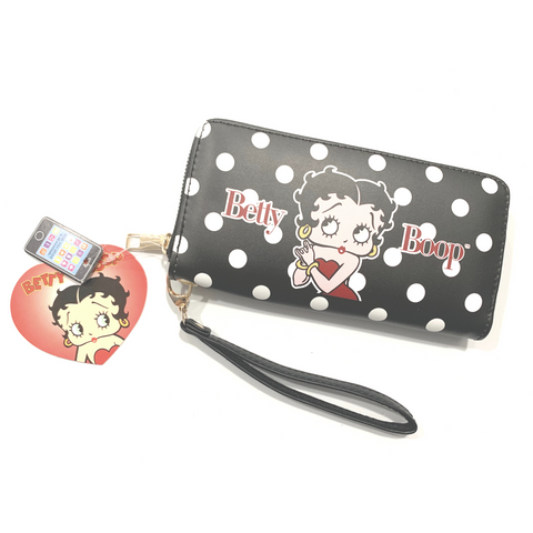 Betty Boop Wallet  Polka Dots Medium - tuttostyle4u