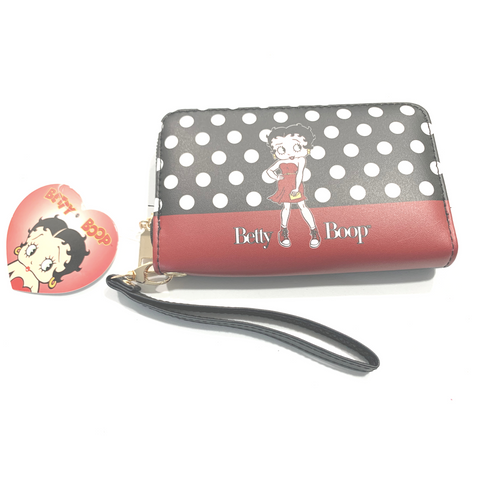 Betty Boop Wallet White Dots - tuttostyle4u