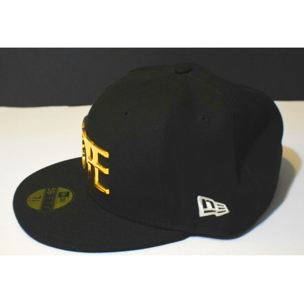 DOPE  Gold Logo New Era Fitted Black - tuttostyle4u