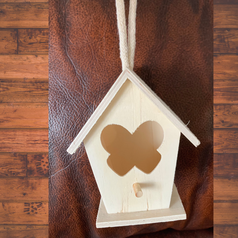 Small Basic Wooden Birdhouse - tuttostyle4u