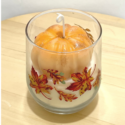 Pumpkin Pie Scented Candle 100% All Natural Soy Wax - tuttostyle4u