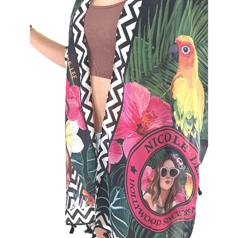 NICOLE LEE ISABELLA KIMONO VACATION GIRL IN PARADISE - tuttostyle4u