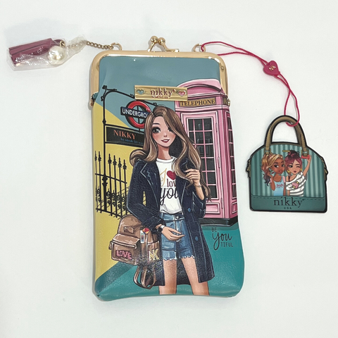 NIKKY KISSLOCK PHONE PURSE / SUNGLASS CASE - tuttostyle4u