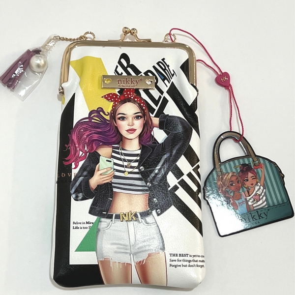 NIKKY KISSLOCK PHONE PURSE / SUNGLASS CASE - tuttostyle4u