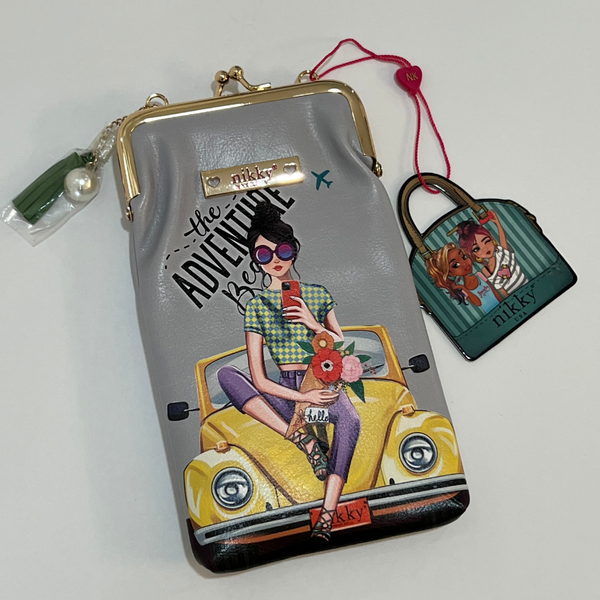 NIKKY KISSLOCK PHONE PURSE / SUNGLASS CASE - tuttostyle4u