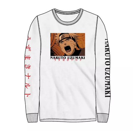 Naruto: Shippuden Naruto Uzumaki Long Sleeve T-Shirt - tuttostyle4u