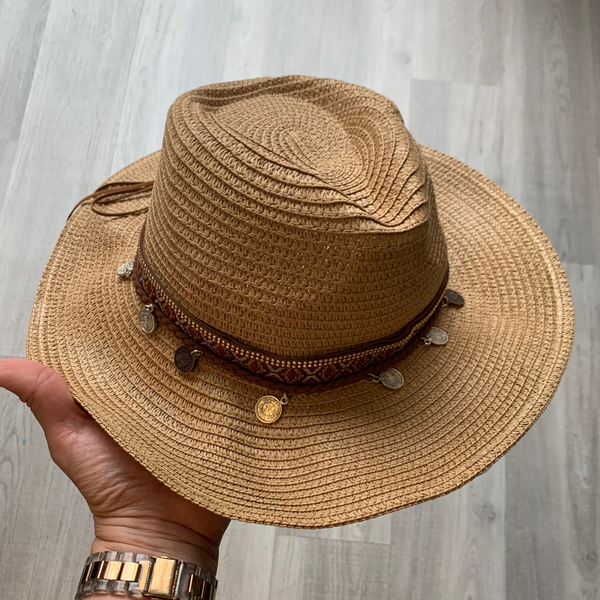 Texas Straw Hat decorated - tuttostyle4u