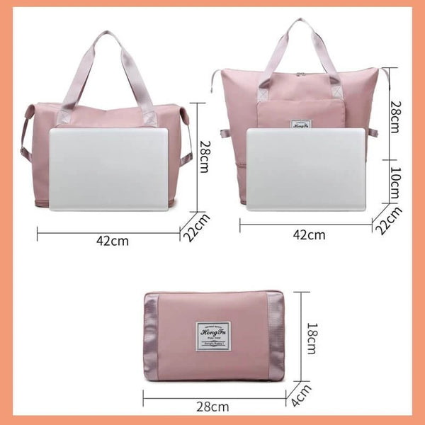 Large Capacity Folding Travel Bags Waterproof - tuttostyle4u