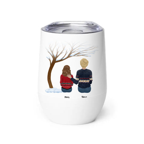 Wine Tumbler Grandma / Grandpa - tuttostyle4u