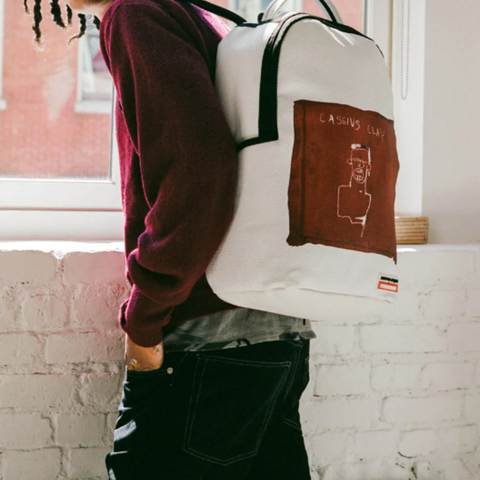 OFFICIAL BASQUIAT THE LEGEND 1982 BACKPACK (DLXV) - tuttostyle4u