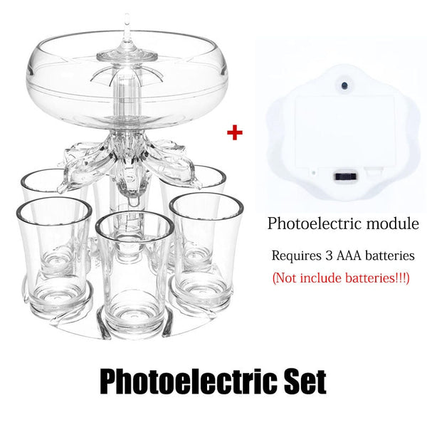6 Shot Glass Dispenser Holder - tuttostyle4u