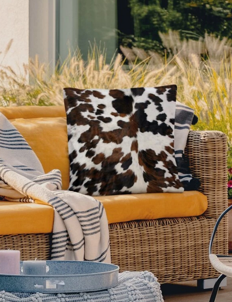 Fur Pattern Cushion Cover Without Filler - tuttostyle4u