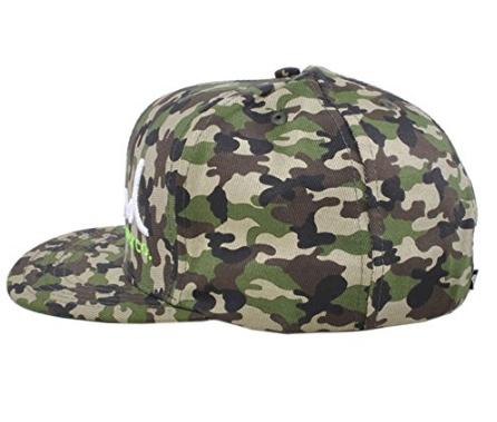 Diamond  OG Logo Script Camo Snapback Hat - tuttostyle4u