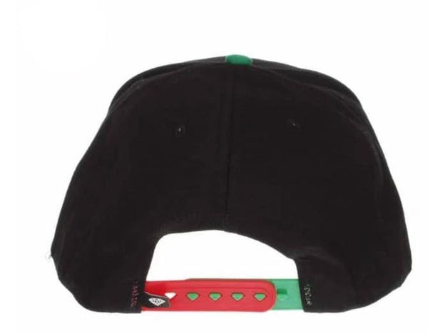 Diamond OG LOGO Snapback Cap Black Green Red - tuttostyle4u