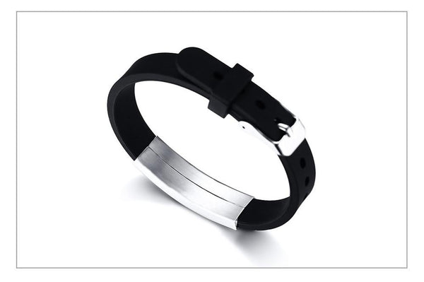 Engravable Medical Alert ID Bracelet Personalized - tuttostyle4u